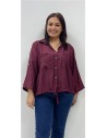 CAMISA ALISON BURDEOS