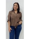 CAMISA ALISON MARRON