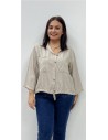 CAMISA ALISON TAUPE