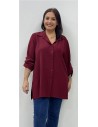 CAMISA BEATRIZ BURDEOS