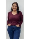 JERSEY BASIC CANALE BURDEOS