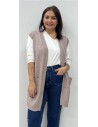 CHALEQUILLO BOLSILLO MARRON