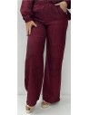 PANTALON VANIA BURDEOS