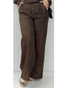 PANTALON VANIA MARRON