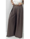 PANTALON GALEN MARRON