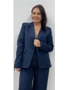 CHAQUETA BOTON MARINO