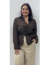 CAMISA PARIS MARRON
