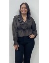 CAMISA OSLO MARRON