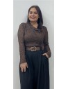 TOP PRAGA MARRON