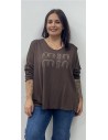 JERSEY MIN MARRON