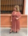 VESTIDO AMARELIS TEJA
