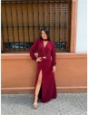 VESTIDO ARIZONA BURDEOS