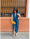 VESTIDO IRIS PETROLEO