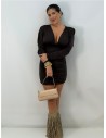 VESTIDO DAKAR MARRON