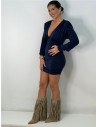 VESTIDO DAKAR MARINO