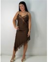 VESTIDO BRUMA MARRON