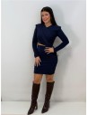 VESTIDO LUXURY MARINO