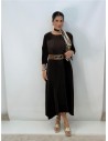 VESTIDO NOLAN MARRON