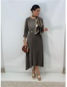 VESTIDO NOLAN TAUPE