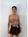 FALDA LYRA MARRON