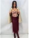 FALDA IRINA BURDEOS