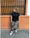 FALDA CEBRA NEGRO