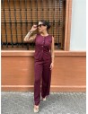 PANTALON ANTELINA BURDEOS