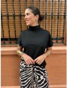 CAMISETA TANIA NEGRO