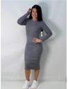 VESTIDO ELISA GRIS