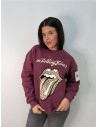SUDADERA ROLLING BERENGENA