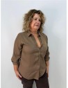 CAMISA MILAN MARRON