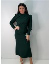 VESTIDO LAZO AZAHARA VERDE