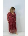 VESTIDO AZUCENA ROJO