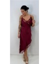VESTIDO BRUMA BURDEOS
