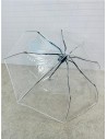 PARAGUA PLEGABLE TRANSPARENTE BLANCO