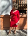 VESTIDO MAYKA ROJO