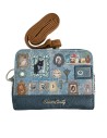 CARTERA SWEET CANDY GATO AZUL