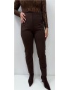 PANTALON CACERES MARRON