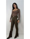 PANTALON LEOPARDO PITILLO CAMEL