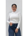CAMISETA TERMICA CUELLO ALTO BLANCO