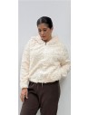 SUDADERA PELO BLANCO
