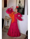 VESTIDO DE FLAMENCA SARAY BUGANVILLA