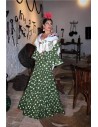 VESTIDO DE FLAMENCA SARAY VERDE