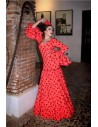 VESTIDO DE FLAMENCA SARAY NARANJA