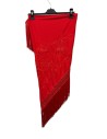 MANTON BORDADO AL TONO ROJO