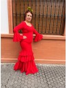 VESTIDO MALAGA ROJO