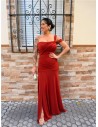 VESTIDO ANASTASIA BURDEOS