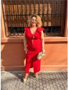 VESTIDO ALEXA ROJO