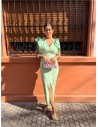 VESTIDO ALEXA VERDE CLARO
