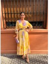 VESTIDO PALMERA AMARILLO